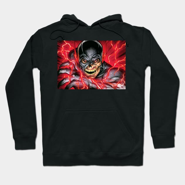 BLACK FLASH Hoodie by renomsad